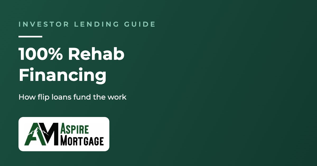 featured 100 rehab financing