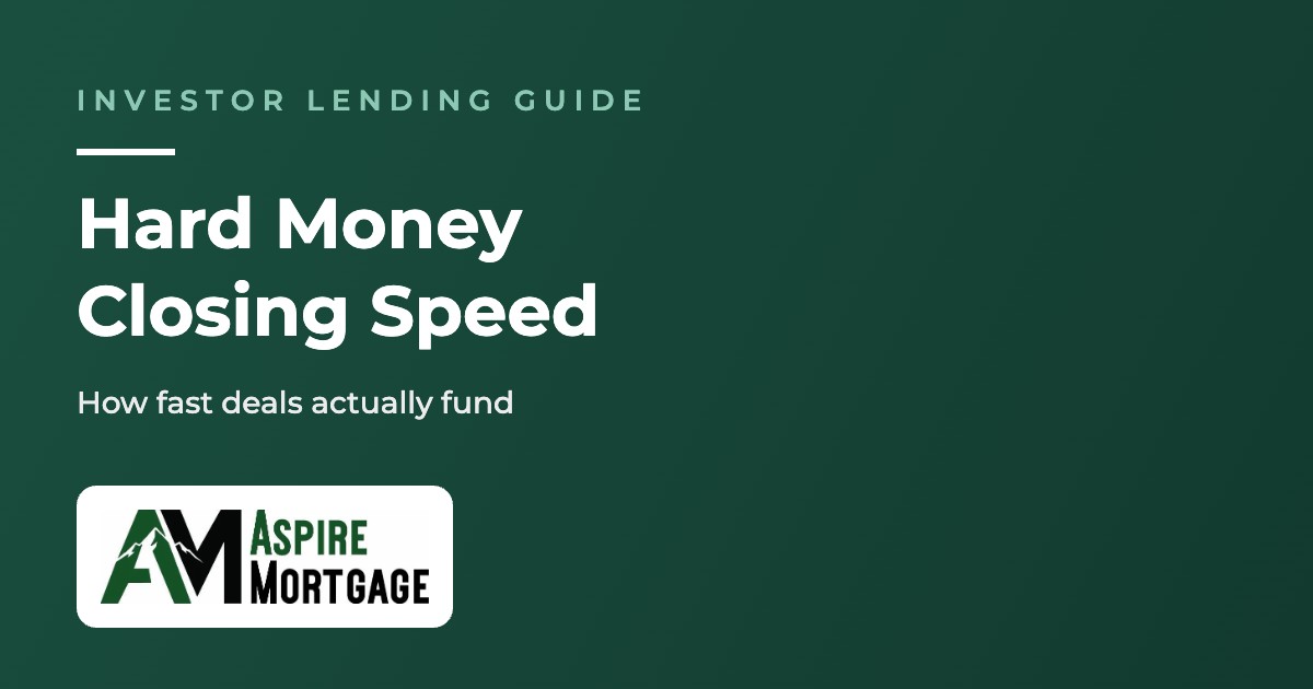 How Fast Can a Hard Money Loan Close in 2026?