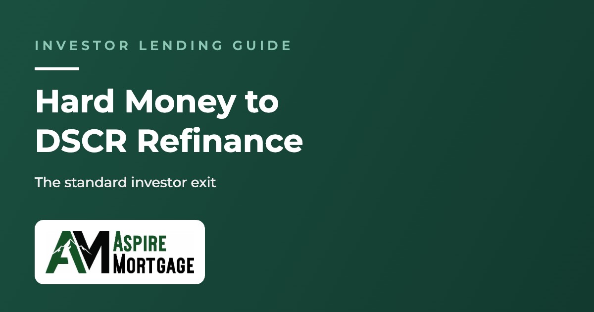 Blog 6 Can You Refinance a Hard Money Loan Into a DSCR Loan?